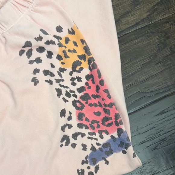 Wildfox Joggers Pink Leopard Print - Picture 8 of 9